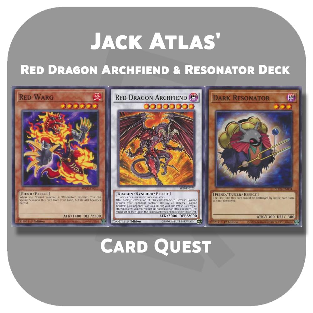 Amazon.com: Complete Custom Deck for Yu-Gi-Oh! 5D's - Jack Atlas